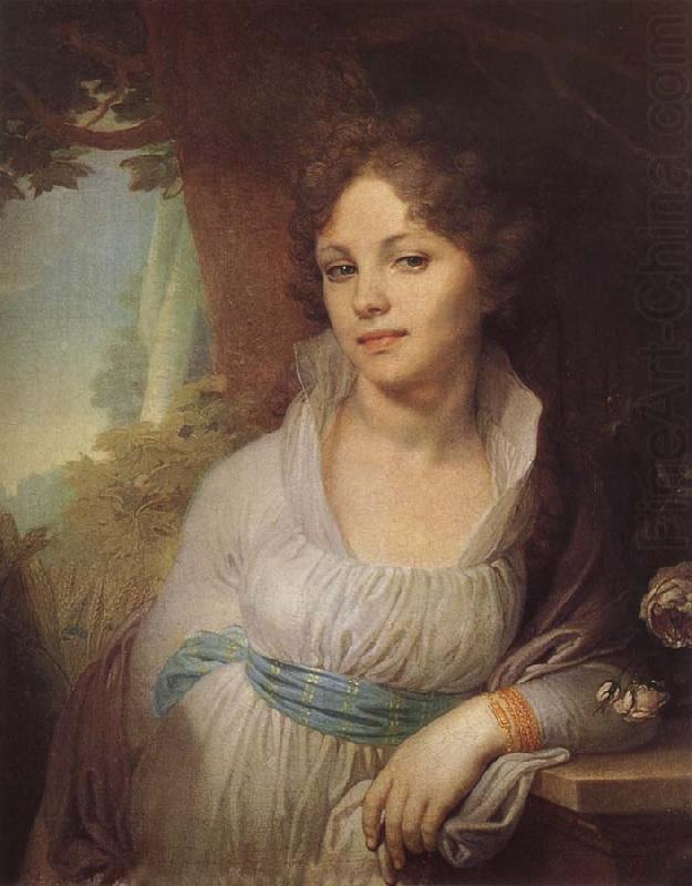 Vladimir Borovikovsky Portrait of Maria Lopoukhina china oil painting image